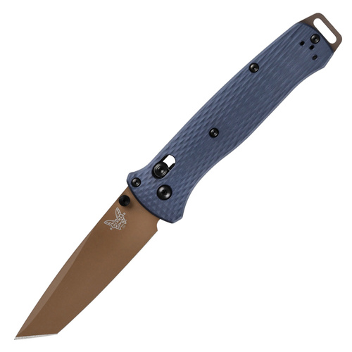 Benchmade - Folding Tactical Knife 537FE-02 Bailout - CPM-M4 - Blue - 537FE-02