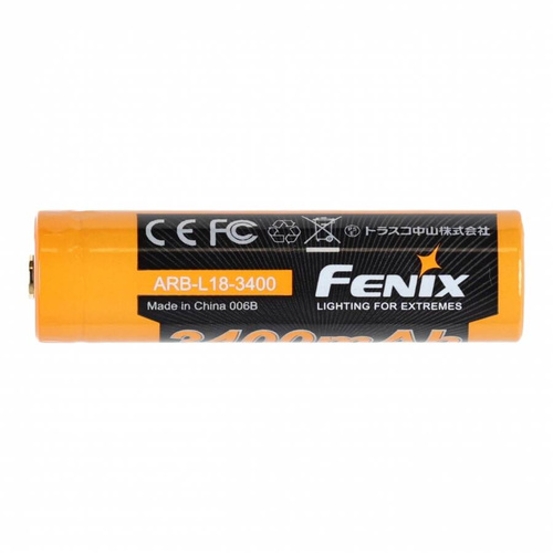 Fenix - Rechargeable Battery USB ARB-L18 - 3400 mAh - 3,6V - ARB-L18-3400U V3.0