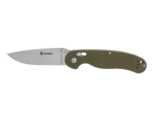 Ganzo - EDC folding knife G727-GR - Axis Lock - 440C - Olive - 38088