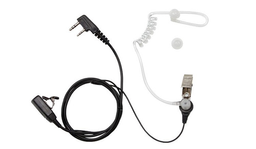 BaoFeng - Transparent earpiece "Security" - Kenwood Plug