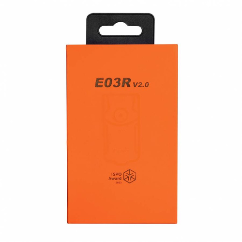 Fenix - Pocket Flashlight LED E03R - EDC - 500 lumens - Red - E03R V2.0 rose red