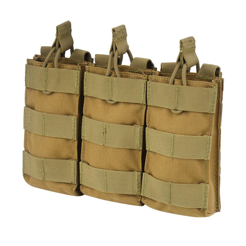 Condor - Open Top Triple M4/M16 Mag Pouch - Coyote Brown - MA27-498