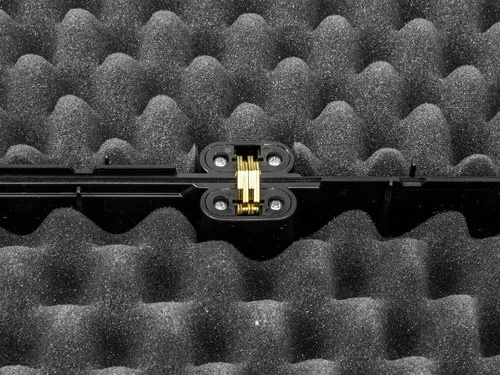 Megaline - Rifle Case - 110x25x11 cm - Combination Lock - Black - 200/0009