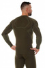 Brubeck - Ranger Protect thermal sweatshirt - Long sleeve - Khaki - LS14210.