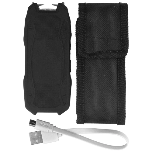 Paralyseur - Stun Gun with Flashlight - 6,000,000 Volts - Black - 1901