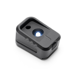 Strike Industries - Magazine Foot EMP LED for Glock with Flashlight - Black - SI-EMP-LED-BK