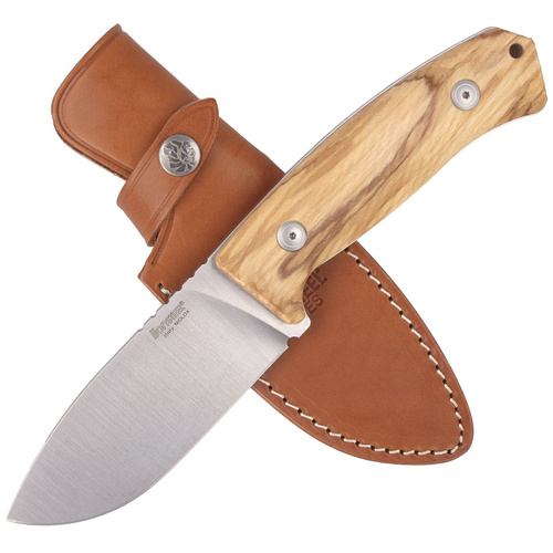 LionSteel - Bushcraft M3 Knife - Niolox - Olive Wood - M3 UL