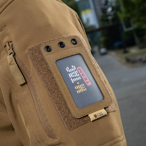 M-Tac - Badge Holder with Transparent Panel - Coyote - 10131005