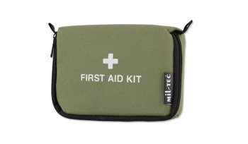 Mil-Tec - Small First Aid Kit with Equipment - First Aid Kit - Olive - 16026001