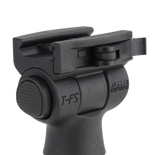 FAB Defense - T-FS Side Folding Foregrip - Black - C/FAB/T-FS BLACK