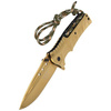 Herbertz Solingen - Golden Drop Point Folder Knife - 567112