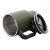 M-Tac - Thermal Mug With Lid - 450 ml - Olive - 60010001