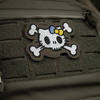 M-Tac - Kitty Patch - Embroidery - Yellow and Blue Bow - Ranger Green - 51387023