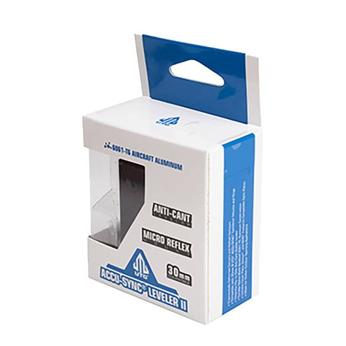 Leapers - Accu-Sync 30 mm Mount with Level and MRDS - Black - MT-RTF3