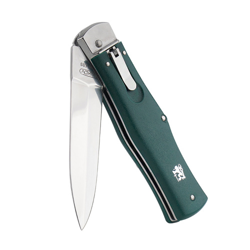 Mikov - Automatic spring knife Predator with Clip - Green - 241-NH-1/N GN