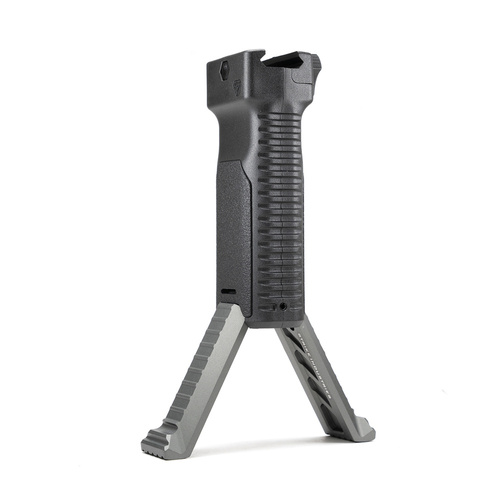 Strike Industries - Strike Foregrip with Bipod - Black - SI-AR-AL-BIPOD-GY