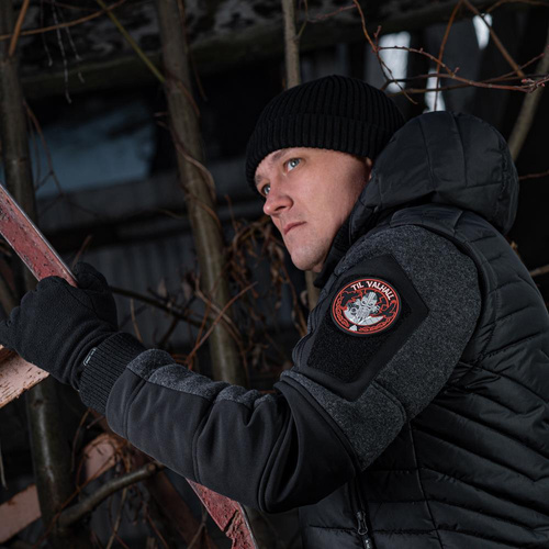 M-Tac - 3D PVC Til Valhall Patch - Black / Red - 51142332