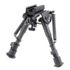 Rokstad - Carbon Fiber Spring Bipod - Non-Swivel - 155-230 mm - Harris / Picatinny - RSCFP-06