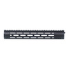 MFT - EXD Free Float M-LOK Rail System AR15 Carbine Handguard - 13.5'' - Aluminum - Black - TMEXD-MHG-135-BL