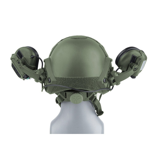 Earmor - Active Hearing Protectors for Helmets M31X Mark 3 - Foliage Green - M31X-FG-MARK3