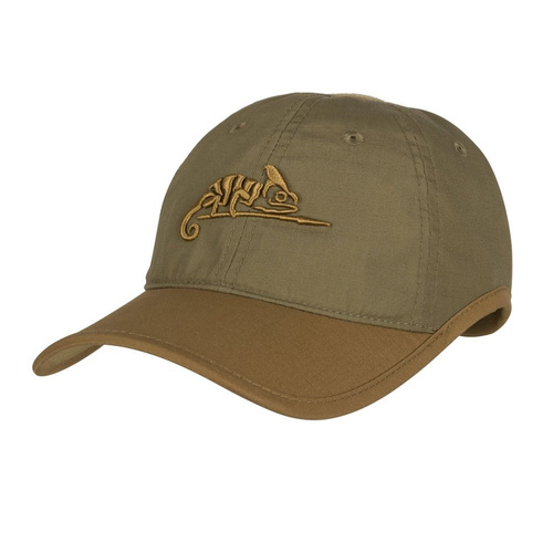 Helikon - Logo Cap - PolyCotton Ripstop - Adaptive Green / Coyote - CZ-LGC-PR-1211A