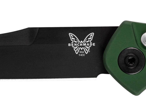 Benchmade - Auto Osborne Automatic Knife - Black/Green - 9400BK