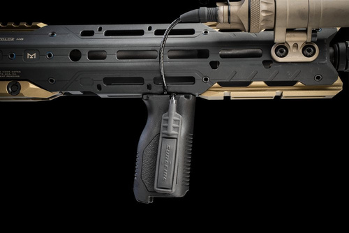 Strike Industries - M-LOK® Angled Vertical Grip - Long - FDE - SI-AR-CMAG-L