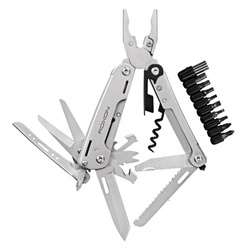 Roxon - Multitool S801S with a Set of Bits - Pearl Grey - CM1334