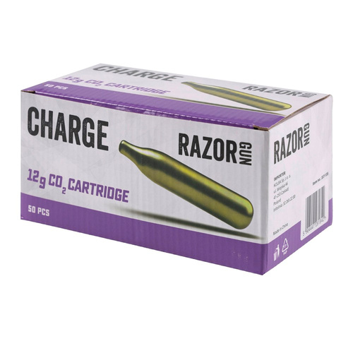 RazorGun - Capsule CO2 - 12 g - Silver - 337-135