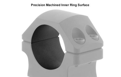 Leapers - UTG POI 30/11 Two-Piece Mount - 30 mm - Low - Black - RDU013010