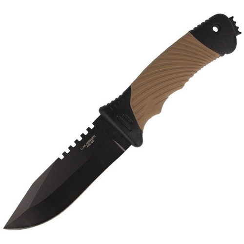 Herbertz Solingen - Coyote Brown Fixed Knife 117 mm - 585412