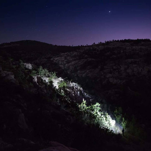 Olight - Perun Mini Kit LED Flashlight - 1000 lumens - Black