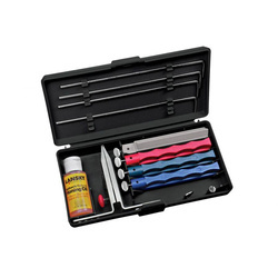 Lansky - Ceramic 4-Piece Knife Sharpening Set - Black - LKUNV
