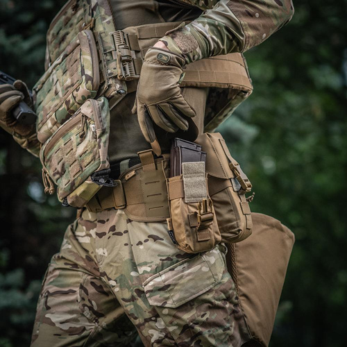 M-Tac - Carrier Pouch for Two AR/AK Magazines - Fastex - Cordura 500D - Coyote - 10013105