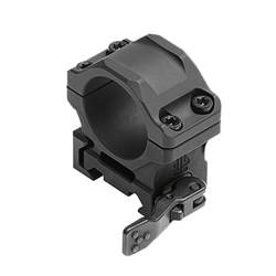 Leapers - Two Piece Mount AccuSync 1"/22 - 25.4 mm - Low - Black - AQR110