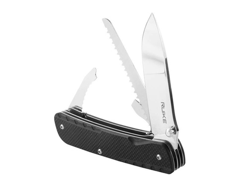 Ruike - Multifunction Pocket Knife - 13 Tools - Black - LD32-B