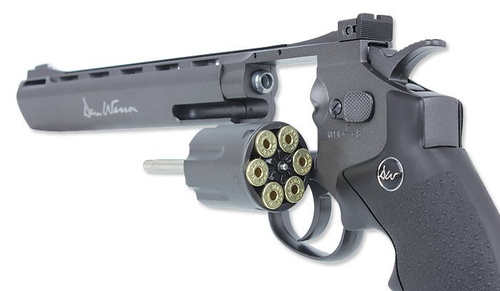 ASG - Dan Wesson 8'' Revolver Replica - Black - 16182