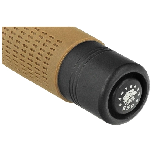 ESP - Telescopic Baton 24" - Ergonomic Handle - Easy Lock - Khaki - ExBTO-24HE-KH