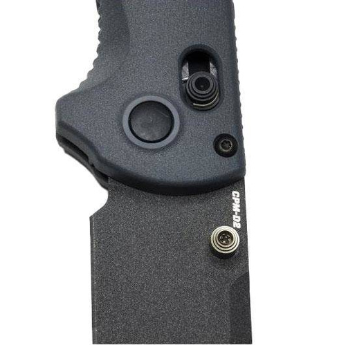 Benchmade - 430BK Redoubt Folding Knife - D2 - Gray/Green - 430BK