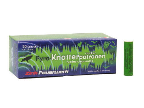 Zink-Feuerwerk - Pistol flare Knatter - 50 pcs