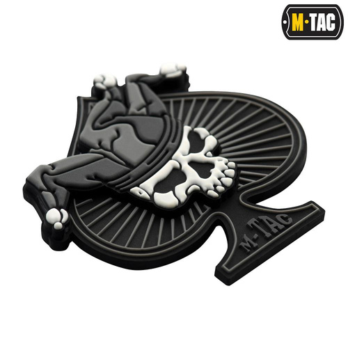 M-Tac - Ace of Spades Patch - 3D PVC - Black/White - 51108236