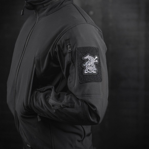 M-Tac - Fenrir Wolf Patch - Embroidery - 500D Cordura - Black - 51327002