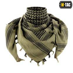 M-Tac - Arafat Headscarf - Black / Foliage Green - 40908007