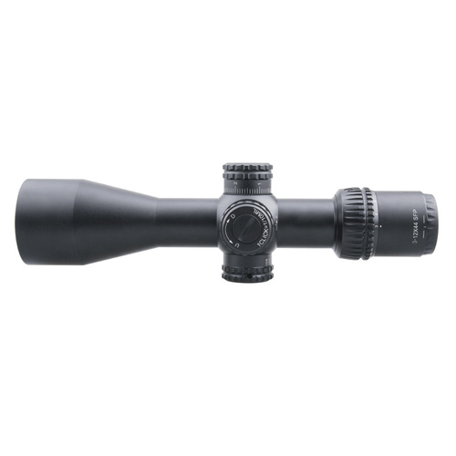 Vector Optics - Rifle Scope Veyron 3-12x44 Compact Scope - SFP - MPR-4 - Black - SCOM-24