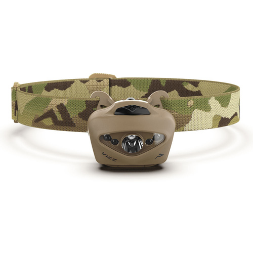 Princeton Tec - VIZZ TAC MPLS Headlamp - TAN / MultiCam - VIZZ-MPLS-MC 