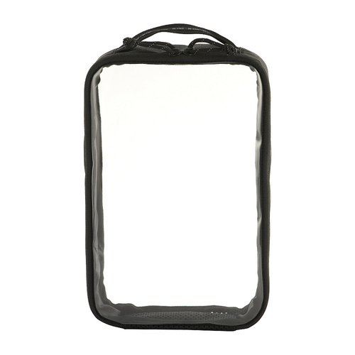 M-Tac - Elite Large Clear Pouch - 30 x 19 cm - Black - 10147002-L
