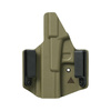 Direct Action - Holster Glock 17 OWB ZERO CANT NO LIGHT - Right - Kydex - Black- HP-OGTR-KDX-BLK