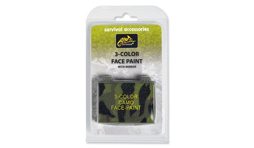 Helikon - 3-color Face Paint - Woodland - FM-3CO-KR-03