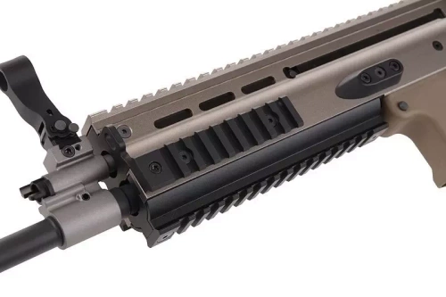 WE - AEG Replica of SCAR-L MK16 MOD 0 Carbine - Tan - WET-01-005926