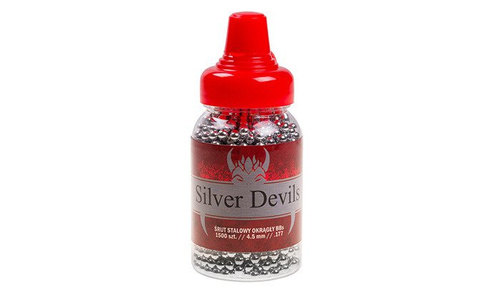 Silver Devils - Steel BB Pellets - 1500 pcs - 4,5 mm